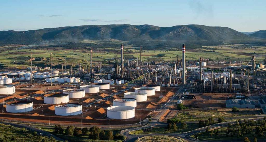 Shot of the Puertollano refinery