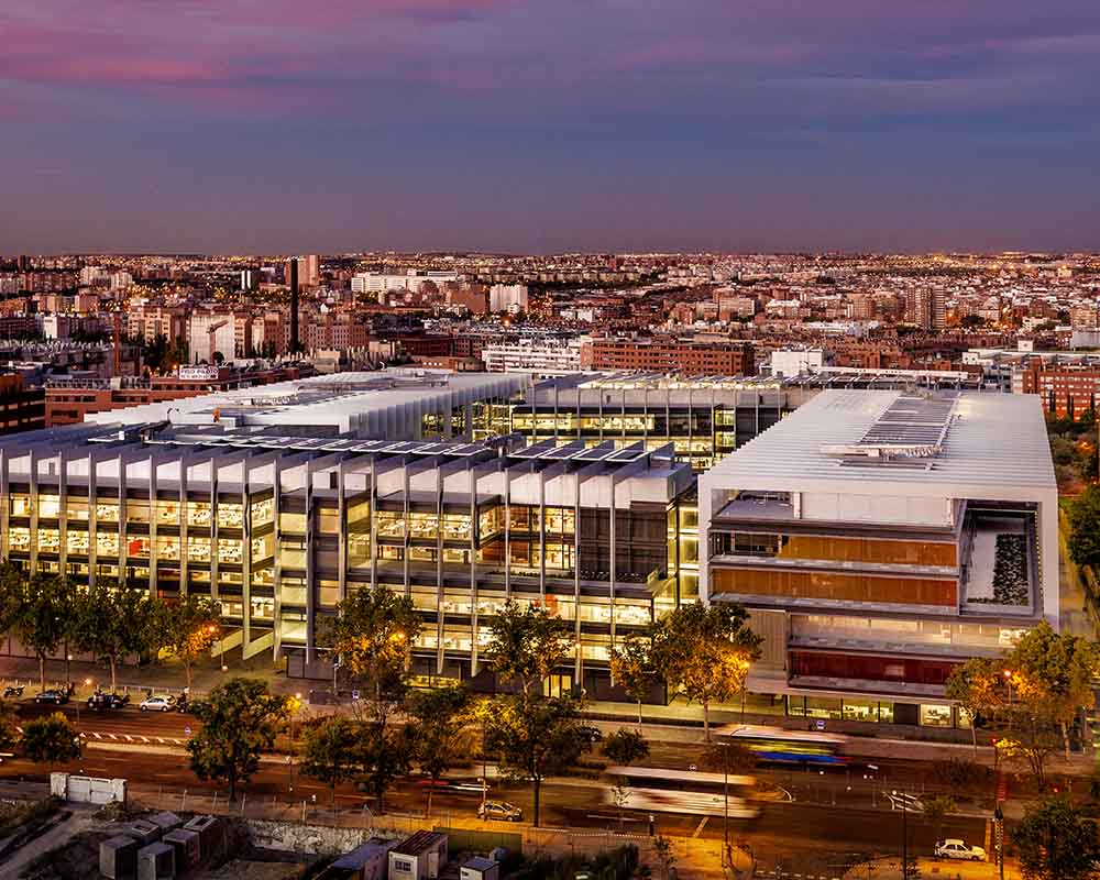 Panoramic view of the Repsol Campus