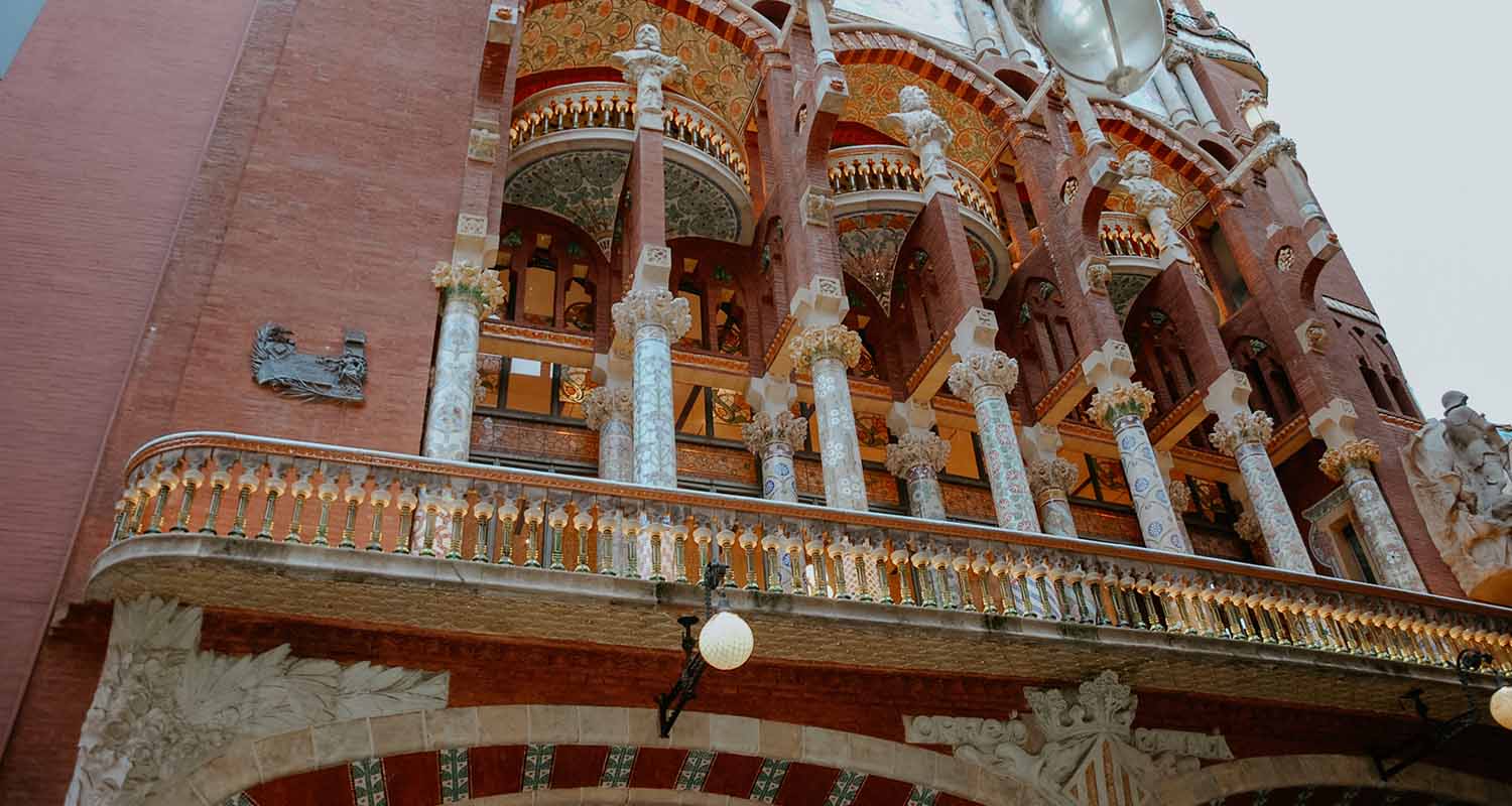 Cultural events. Palau de la M&uacute;sica Catalana