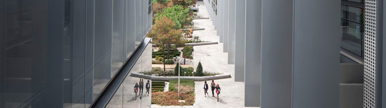 Repsol Campus patio