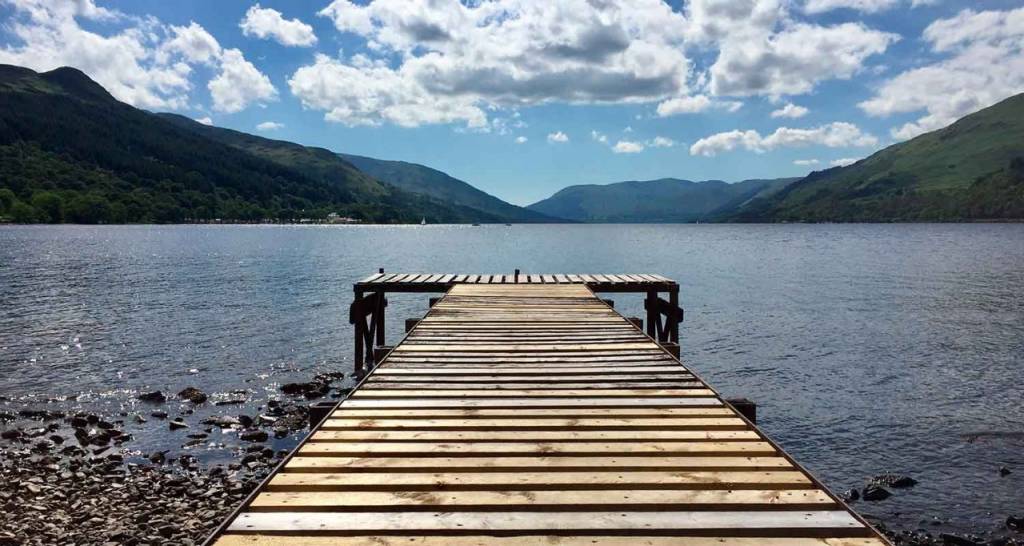 Path to a lake