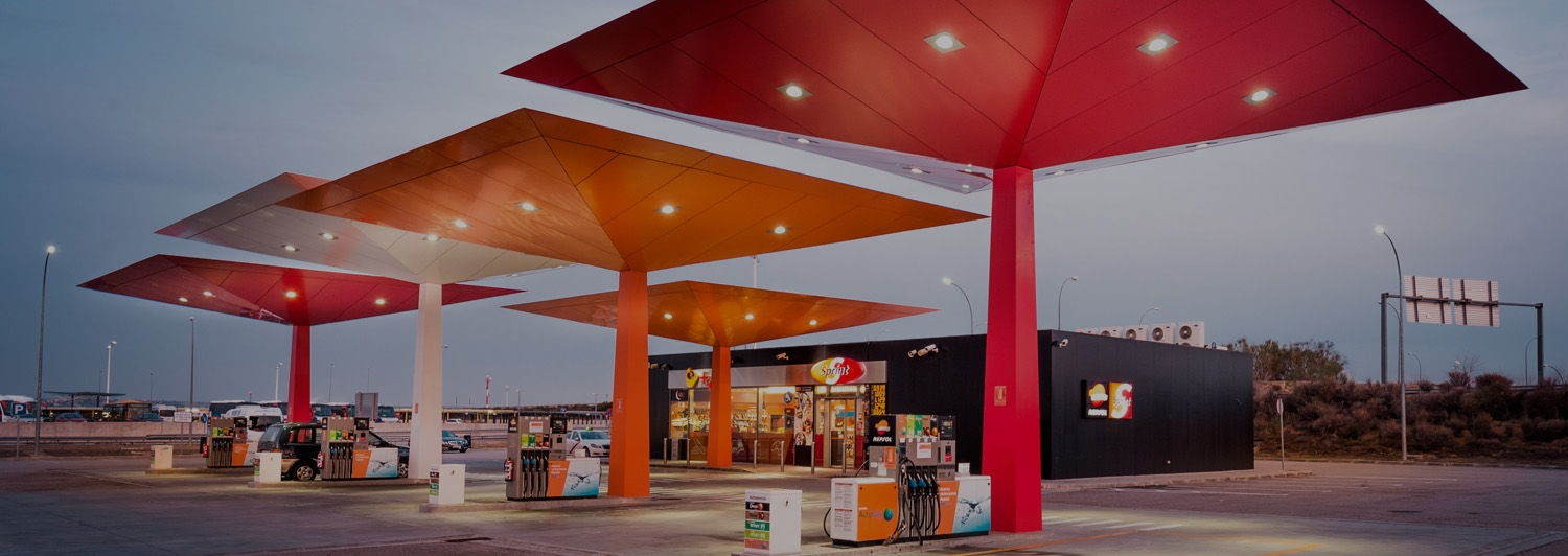 Repsol service station