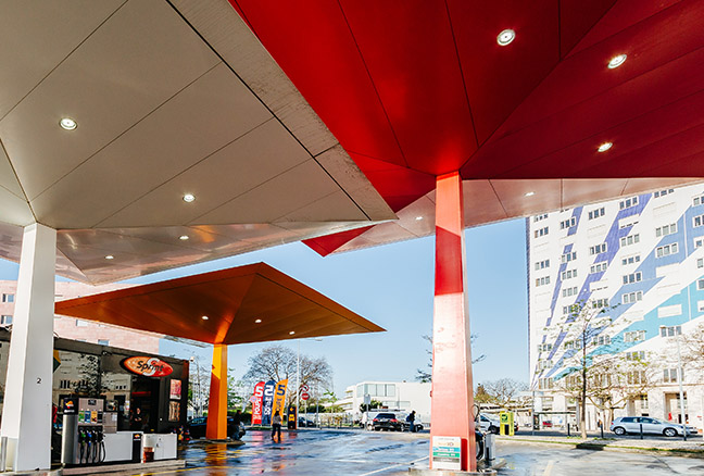 Repsol service station