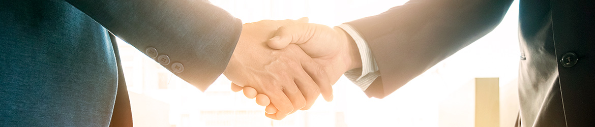 View of a handshake, Policy on commercial relations with third parties