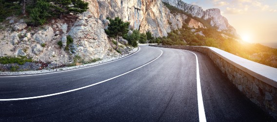 Carretera de montaña. Informes e indicadores. 