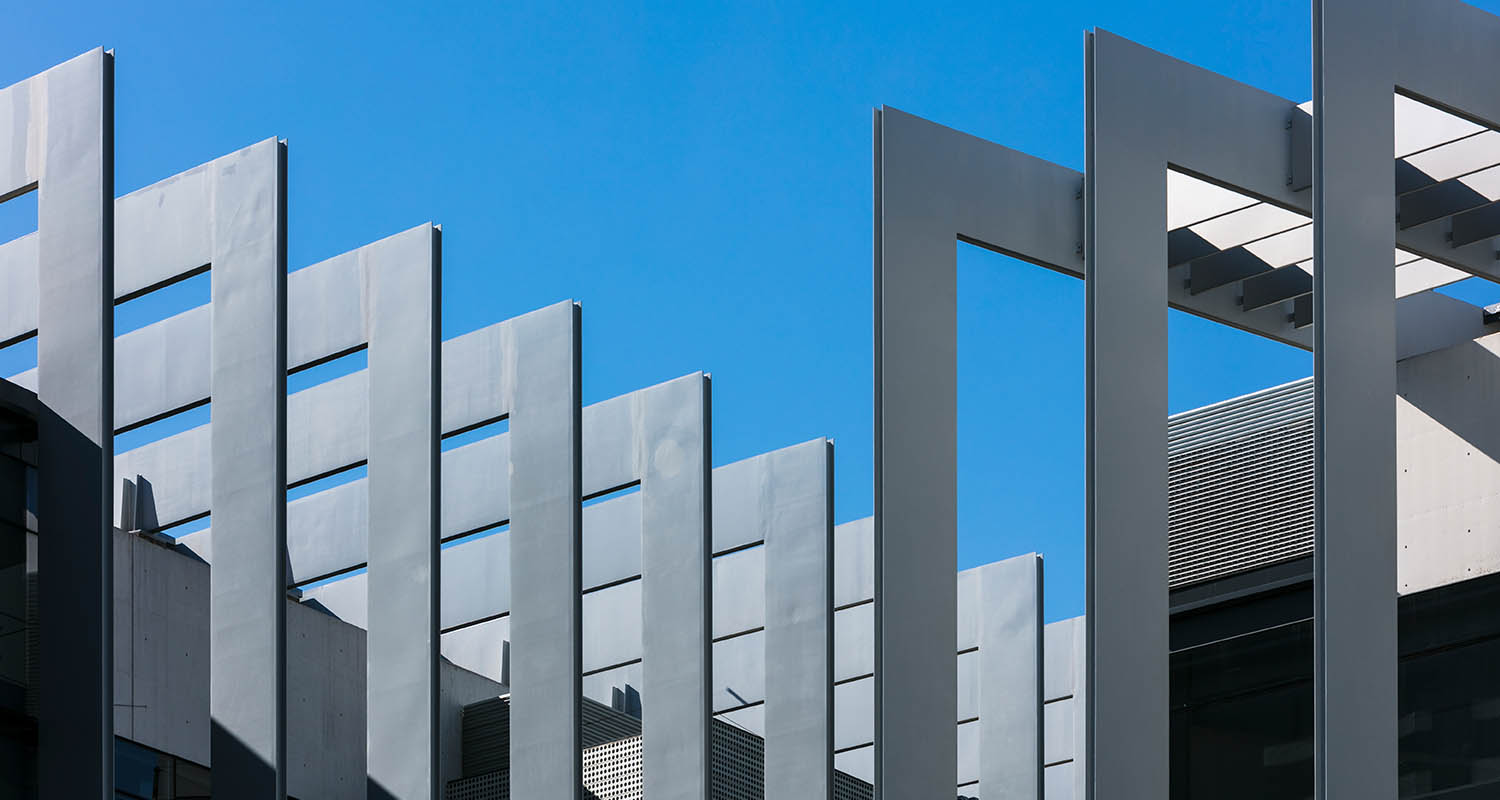 Image of the facade of the Repsol Campus