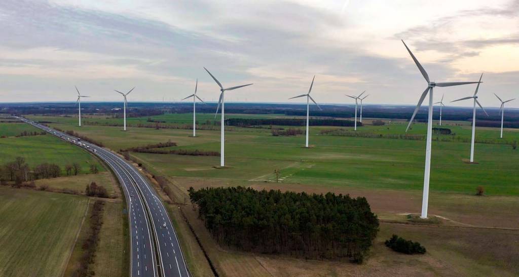 Aerogeneradores en tierra