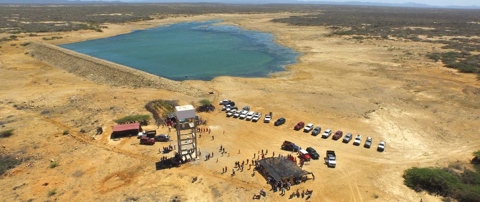 Zona de sequía en Alta Guajira 